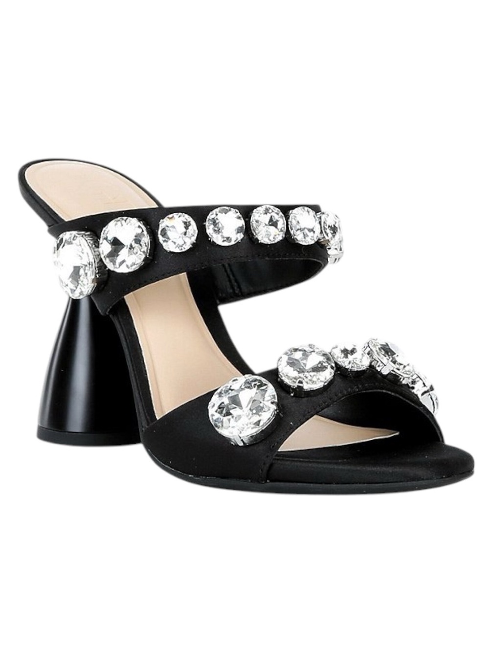 Gianni Bini Velvet Jewel Ornament Dress Sandals